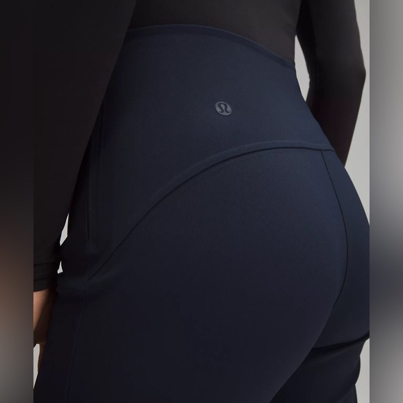 Navy Smooth Fit Pants - Picture 5 of 10